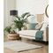 JAMBES: Drum Shade with Antique Brass Tripod Floor Lamps