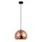 KOPER: Bohemian Copper Plated Wine Glass Shape Pendant Light