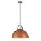 LEGNA: Retro Replica Wood Dome Shape Pendant Lights