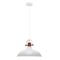 NARVIK: Industrial Scandinavian Dome Shape With Copper Plating Pendant Lights