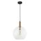 PATERA: Interior Glass with Extended Bronze Highlight Pendant Lights