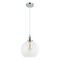PESINI: Interior Wine Glass with Antique Brass/ Chrome Highlight Pendant Lights