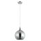 PESINI: Interior Wine Glass with Antique Brass/ Chrome Highlight Pendant Lights
