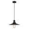 PIATTO: Industrial Black Coolie Pendant Lights