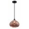 RICTUS: Bohemian Glass With Quadrilateral Segment Wine Glass Shape Pendant Lights