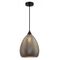 RICTUS: Bohemian Glass with Quadrilateral Segments Ellipse Shape Pendant Lights