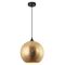 ROCHE: Interior Wine Glass Shape Matte Gold / Chrome Glass Pendant Lights
