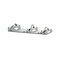 SEATTLE: City Series LED Interior Adjustable Long Bar Chrome Wall Light
