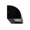 STE: Exterior 12V Matte Black Curved Surface Mounted Step / Wall Lights IP65