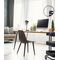 TAZZA: Ellipse Shade with Antique Brass Highlight Table Lamps