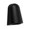 TORQUE: Exterior GU10/MR16 Matte Black Surface Mounted Cone Wall Lights IP65