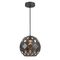 TUILE: Interior Large Embossed Tiled Iron Wine Glass Shape Pendant Lights