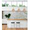 TUILE: Interior Large Embossed Tiled Iron Wine Glass Shape Pendant Lights