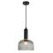 VINTAJ: Retro Interior Dome Shape Ribbed Glass Pendant Lights
