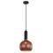 VINTAJ: Interior Wine Glass Shape Ribbed Glass Pendant Lights