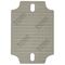 Mounting Plate ABS for BOXCO Range | Durable ABS Material | Fits 65x95mm Enclosures | by Tobin