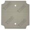 Mounting Plate ABS 101x102 | Durable ABS Material | Compatible with BOXCO Enclosures | by Tobin