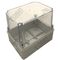 PVC Electrical Enclosure | Clear Lid & IP56 Rated | Grey Body | by Tobin