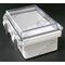 ABS Enclosure IP66 Grey Body with Hinged Clear Lid | Durable Protection | by Tobin