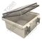 ABS Electrical Enclosure Box | IP66 Rated | Hinged Clear Lid | Grey Body | by Tobin