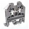 Terminal Din Mount 4mm 32A | Clip-On Design | Grey Color | by Tobin