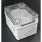 IP66 ABS Electrical Enclosure | Grey Body & Clear Screw Lid | Durable & Impact Resistant | by Tobin