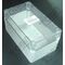 ABS Electrical Enclosure Box | IP66 Rated | Screw Mount Lid | Grey Body with Clear Lid | by Tobin