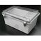 Polycarbonate Electrical Enclosure | IP66 Rated | Grey Body & Clear Hinged Lid | by Tobin