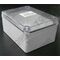 Polycarbonate Enclosure Box | IP66 Rated | Screw Mount Lid | Grey Body with Clear Lid | by Tobin