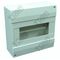 Enclosure MCB 8 Pole Plastic | Durable Construction | Ideal for Electrical Distribution | by Tobin