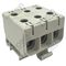 Bi Metal Terminal Block 3 Pole | 2.5-50mm² Conductor Range | Copper & Aluminium Compatible | Grey Finish | by Tobin