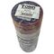 PVC Tape Roll Packet of 10 | Mixed Colors | Durable Electrical Insulation | by Tobin