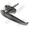 L Handle Locking with CL001 Barrel | Universal Lever Handle | Key Included | by Tobin