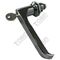 L Handle Single Hole Mount | Chrome Finish | CL001 Key Included | by Tobin