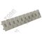 Terminal Label for TBN Range 2.5mm | Clear Durable Marking | DIN Terminal Marker | by Tobin