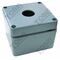 Pushbutton Enclosure Aluminium | Durable Construction | Single Hole Design | 57mm Depth | by Tobin