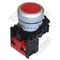 Pushbutton Flush Latching Red 1NC Contact | Durable Design | Easy Identification | by Tobin
