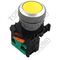 Pushbutton Flush Latching Amber 1NO Contact | Sleek Design | Clear Visual Identification | by Tobin