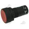 Pushbutton Monobloc Flush Red | 1 N/O & 1 N/C Contacts | Easy Identification | by Tobin