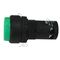 Pushbutton Monobloc Raised Green | 1 N/O & 1 N/C Contacts | Durable Design | by Tobin