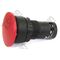 Pushbutton Monobloc Mushroom Red | 1 N/O & 1 N/C Contacts | Emergency Stop Design | by Tobin