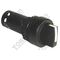 Selector Switch Short Lever 3 Position | Monobloc Design | 2 N/O Contacts | Black Finish | by Tobin