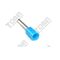 Boot Lace Pin Sgl Blue | 0.75mm² Cable Size | Secure Termination Design | @Pack of 500 | by Tobin