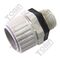 PVC Conduit Fitting 20mm Push Lock | Includes Locknut | Compatible with Corrugated Systems | by Tobin