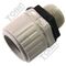 Conduit Fitting PVC 25mm Push Lock | Includes Locknut | Compatible with Eureka Conduit | by Tobin