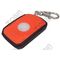1-Channel Keyring Penta Transmitter | 5 Selectable Frequencies | Compact Design | Orange Color | by Tobin