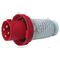 Straight Plug 63A 415VAC 3P+E | IP67 Rated | IEC 309 Standard | by Tobin