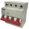 4 Pole Isolator Switch | DIN Rail Mountable | 125A Rated Current | Robust Construction | by Tobin