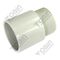 Conduit Fitting PVC 32mm Glue Lock Less Locknut | Durable PVC Construction | Secure Glue Type Locknut | by Tobin