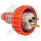 Straight Plug 3 Flat Pin | 10A 250V | IP66 Rated | by Tobin
